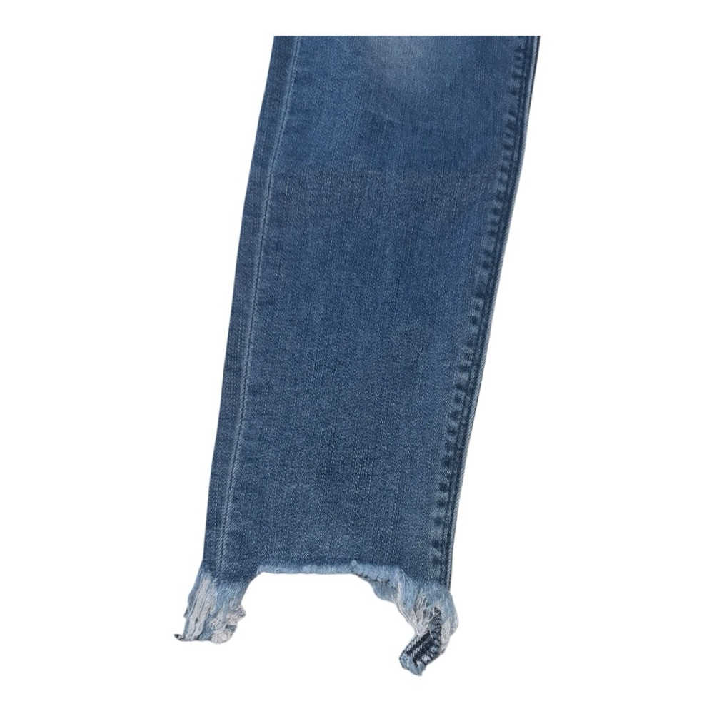 Lucky Jeans Brooke Legging Jean Unfinished Hem Stretch Denim Size 2 / 26 Ankle - Picture 4 of 9